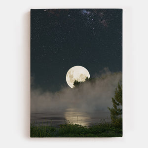 Moon Shot Canvas