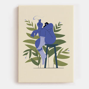 Socks And Smokes Canvas