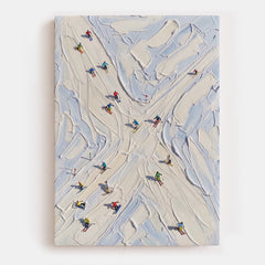 Moments on Slopes Canvas