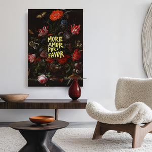 More Amor Por Favor Canvas