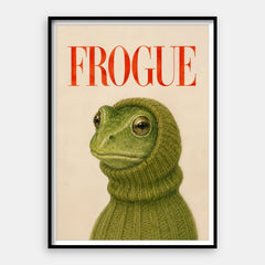 Frogue — Umělecký tisk Vertikální #01