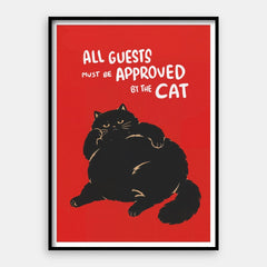 Aprobat de Cat — Art Print Vertical #01