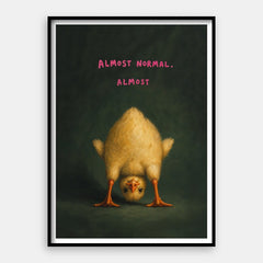 Næsten Normal — Kunsttryk Lodret #01