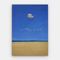 Fly Above It Canvas — Canvas Vertical #01
