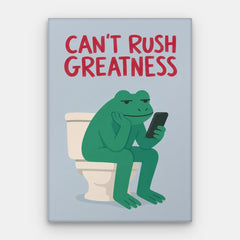 Lienzo Cant Rush Greatness - Lienzo vertical n.º 01