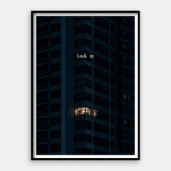 Lock In — Art Print Vertical #01