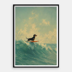 Surfs Pup — Kunsttrykk vertikal #01