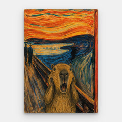 The Screamybara Canvas — Canvas Lodret #01