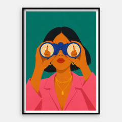 Humor del lunes — Impresión artística vertical n.° 01