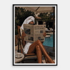 Mai bine târziu decât de bază — Art Print Vertical #01