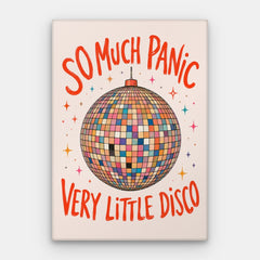 So Much Panic Canvas — Canvas Vertical #01