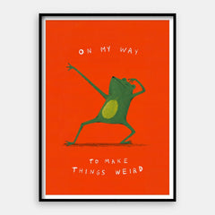 On My Way Again — Art Print Vertical #01