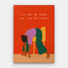 The Tiredest Canvas — Canvas Vertical #01