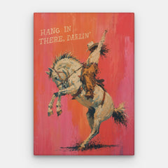 Hang In There Canvas — Canvas Vertical #01