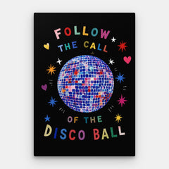 La tela della palla da discoteca — Tela verticale n. 01