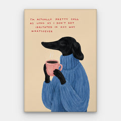 Pretty Chill Canvas — Płótno pionowe #01