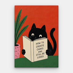Come creare una tela del caos: tela verticale n. 01