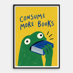 Consommez plus de livres — Art Print Vertical #01