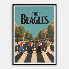 I Beagles — Stampa artistica verticale #01