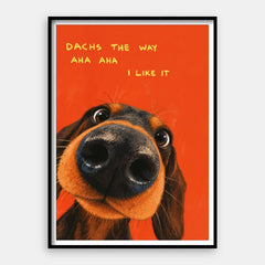 Dachs The Way — Impresión artística vertical #01