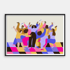 Every Floor Is A Dancefloor — Art Print Horizontal #01