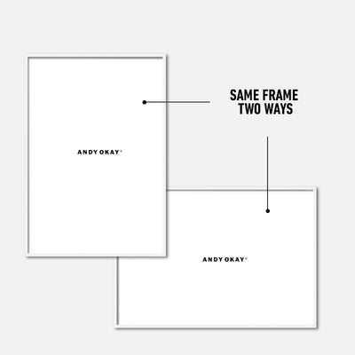 White Gallery Frame