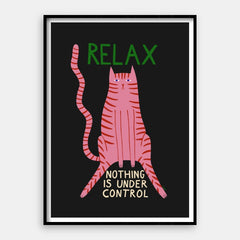 Nic není pod kontrolou — Art Print Vertical #01